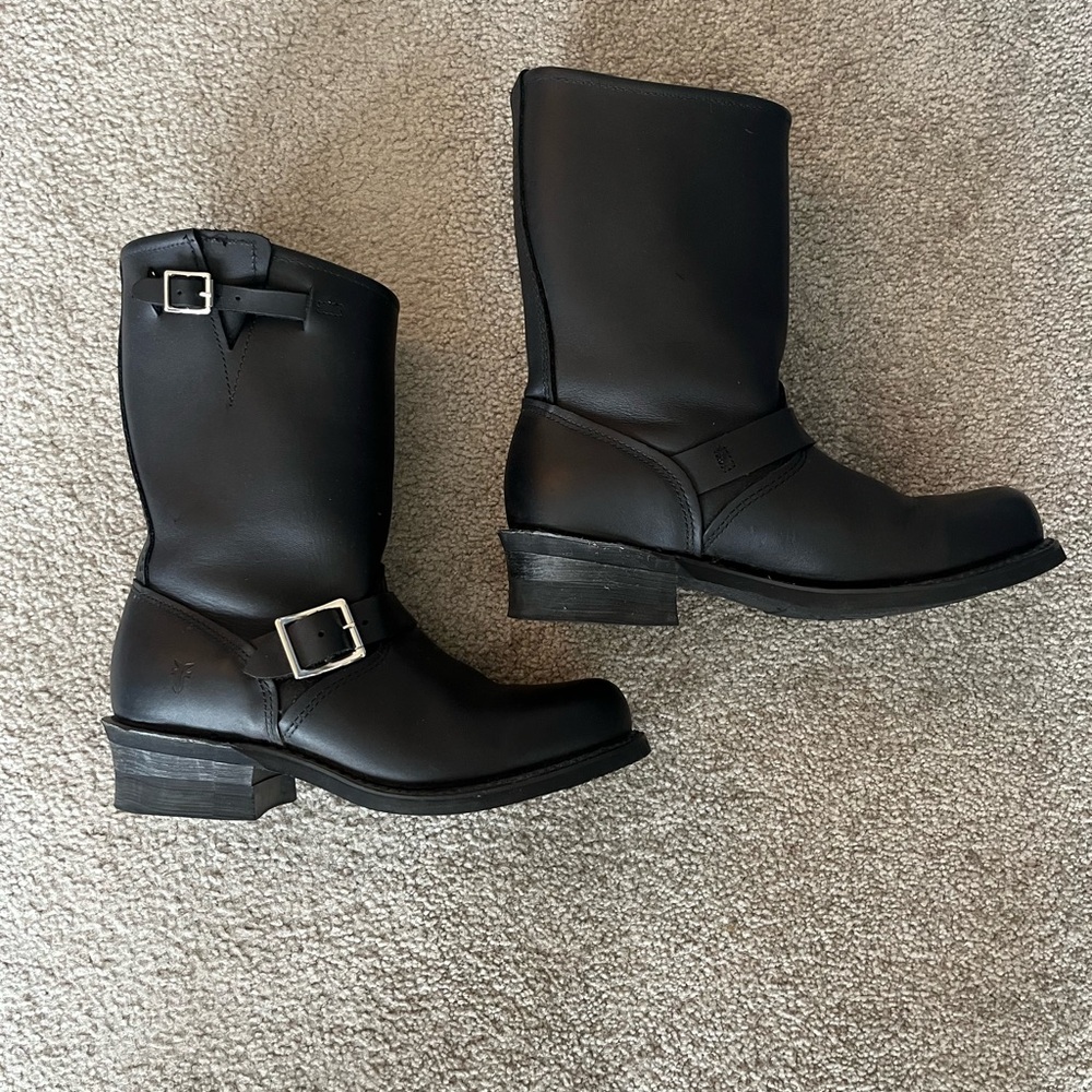Frye 12R Engineer Boot